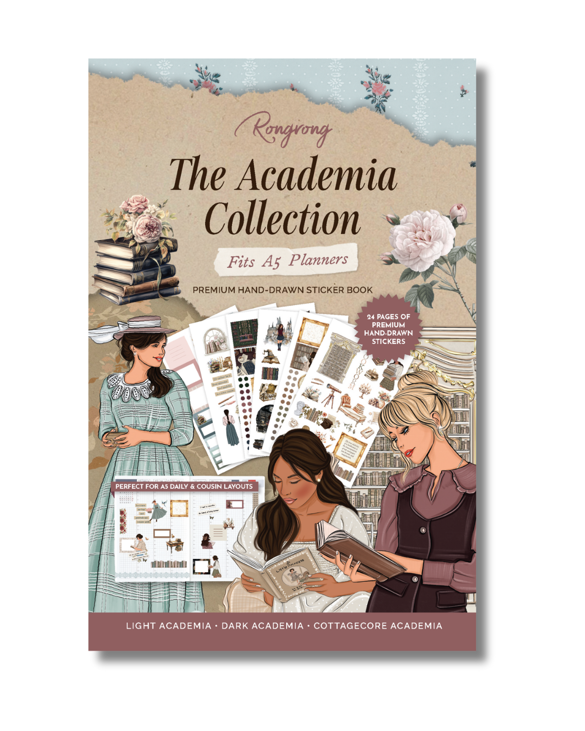 The Academia Collection Hobonichi Sticker Book (Set of 10)