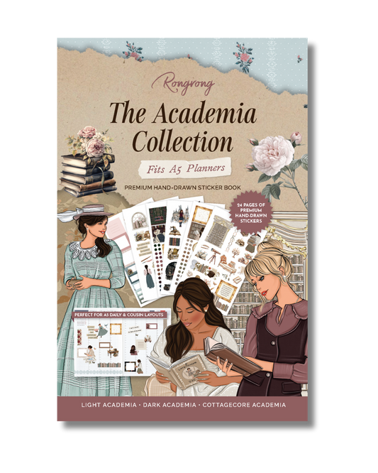 The Academia Collection Hobonichi Sticker Book (Set of 10)