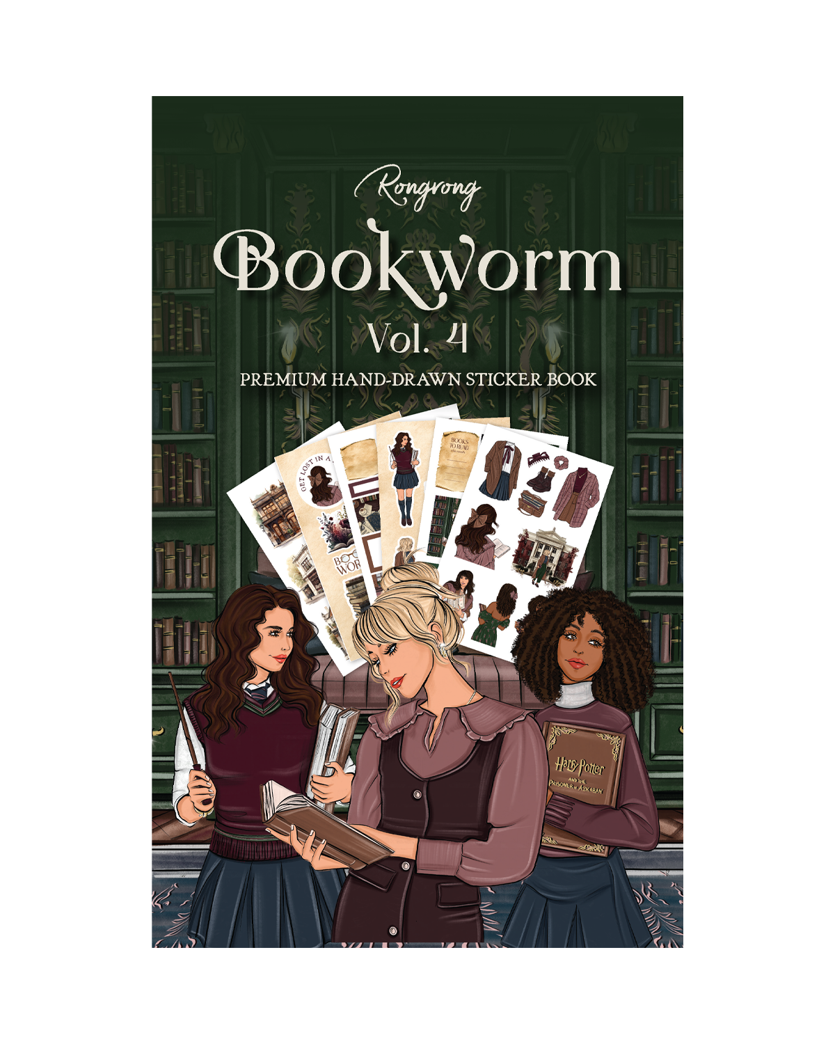 Bookworm Vol. 4 Sticker Book (Set of 6)