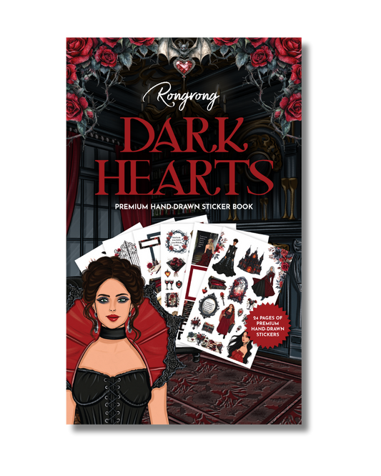 Dark Hearts Sticker Book (Set of 6)
