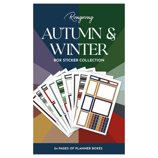 Autumn/Winter Functional Box Sticker Book (Set of 6)