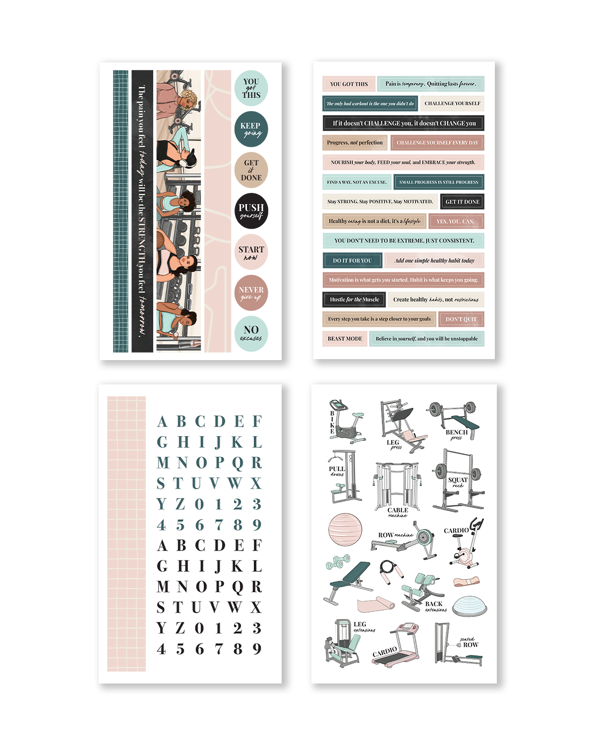 Beautifully Balanced Sticker Book (Set of 6)