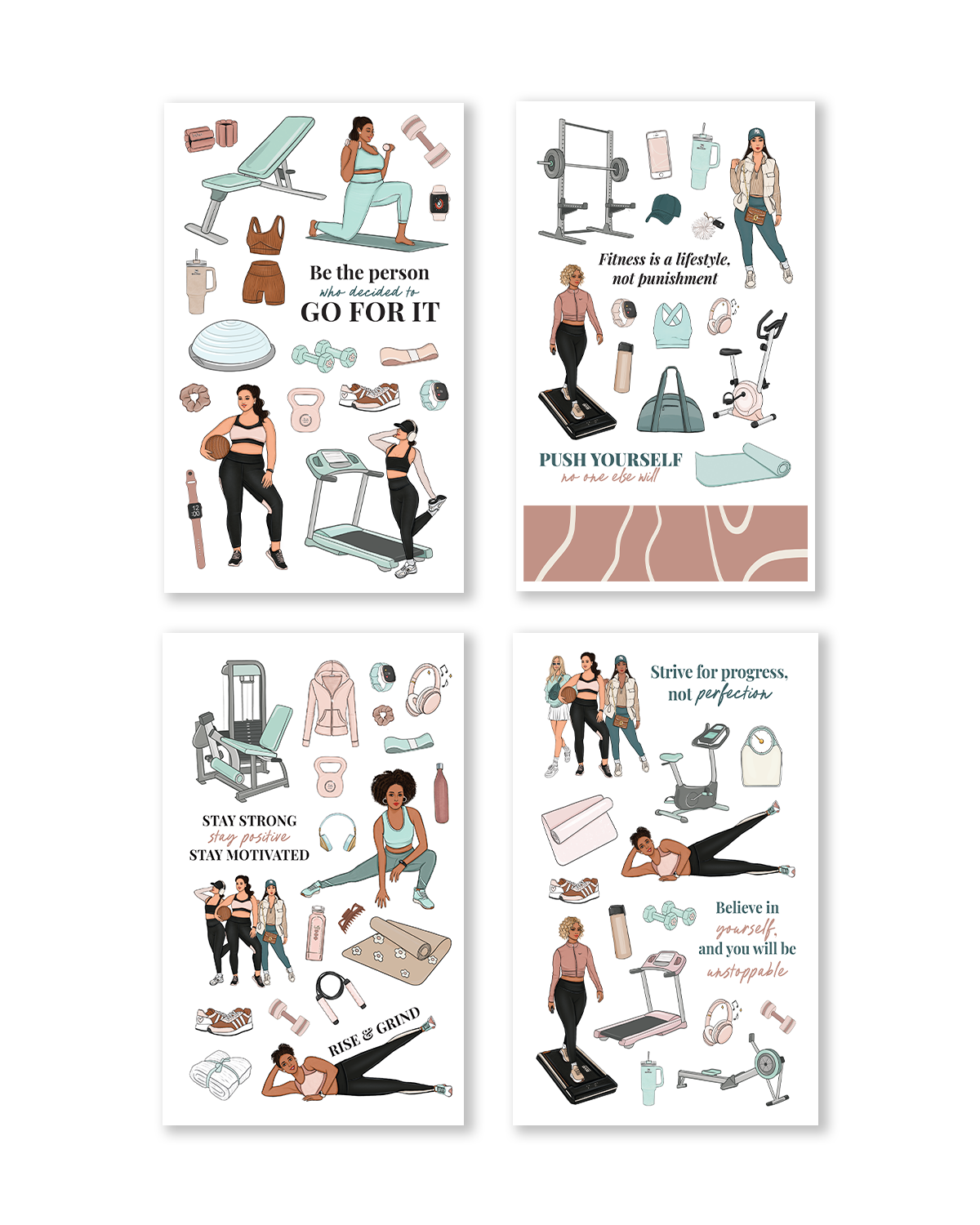 Beautifully Balanced Sticker Book (Set of 6)