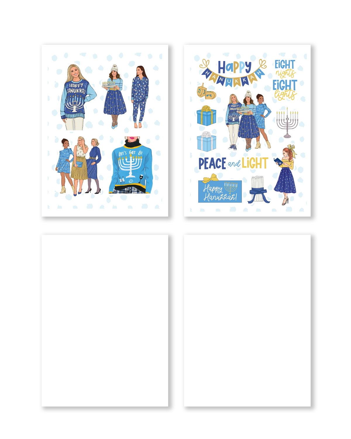 Hanukkah Sticker Pack [Holiday 2023] (Set of 6)