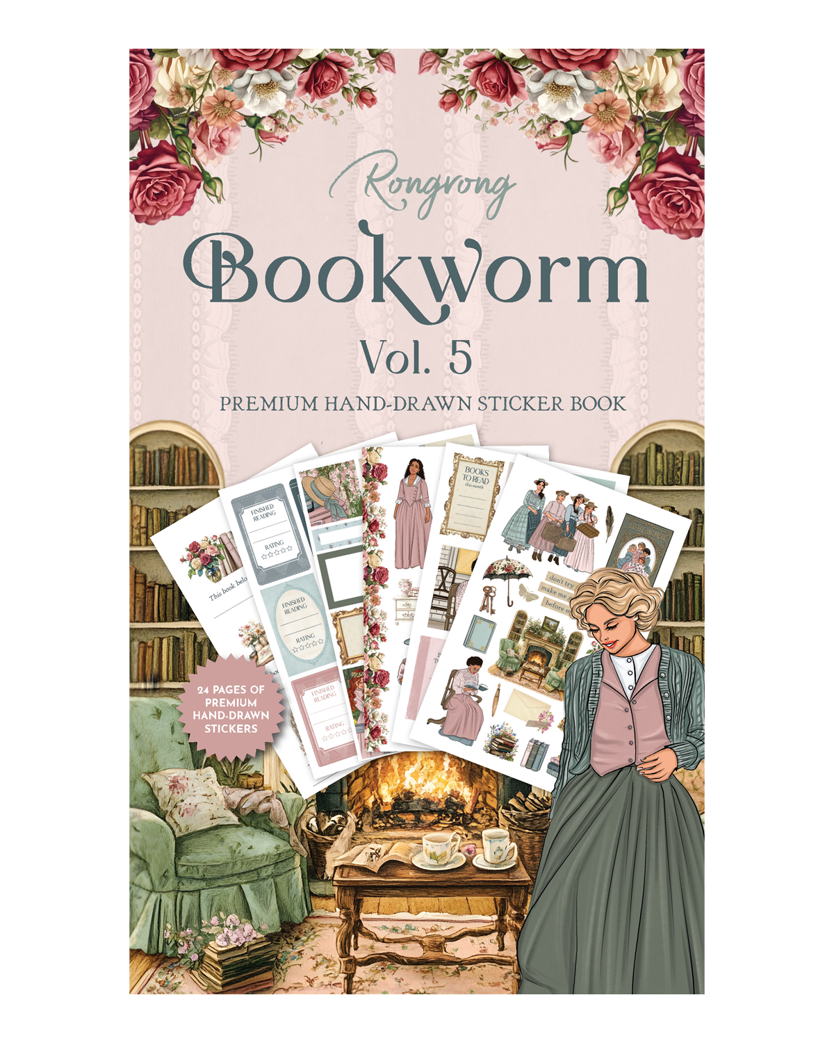Bookworm Vol. 5 Sticker Book (Set of 6)