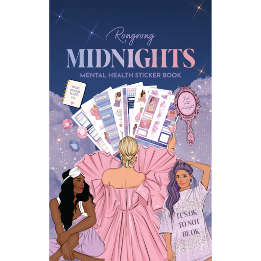 Midnights Mental Health Sticker Book (Set of 6)