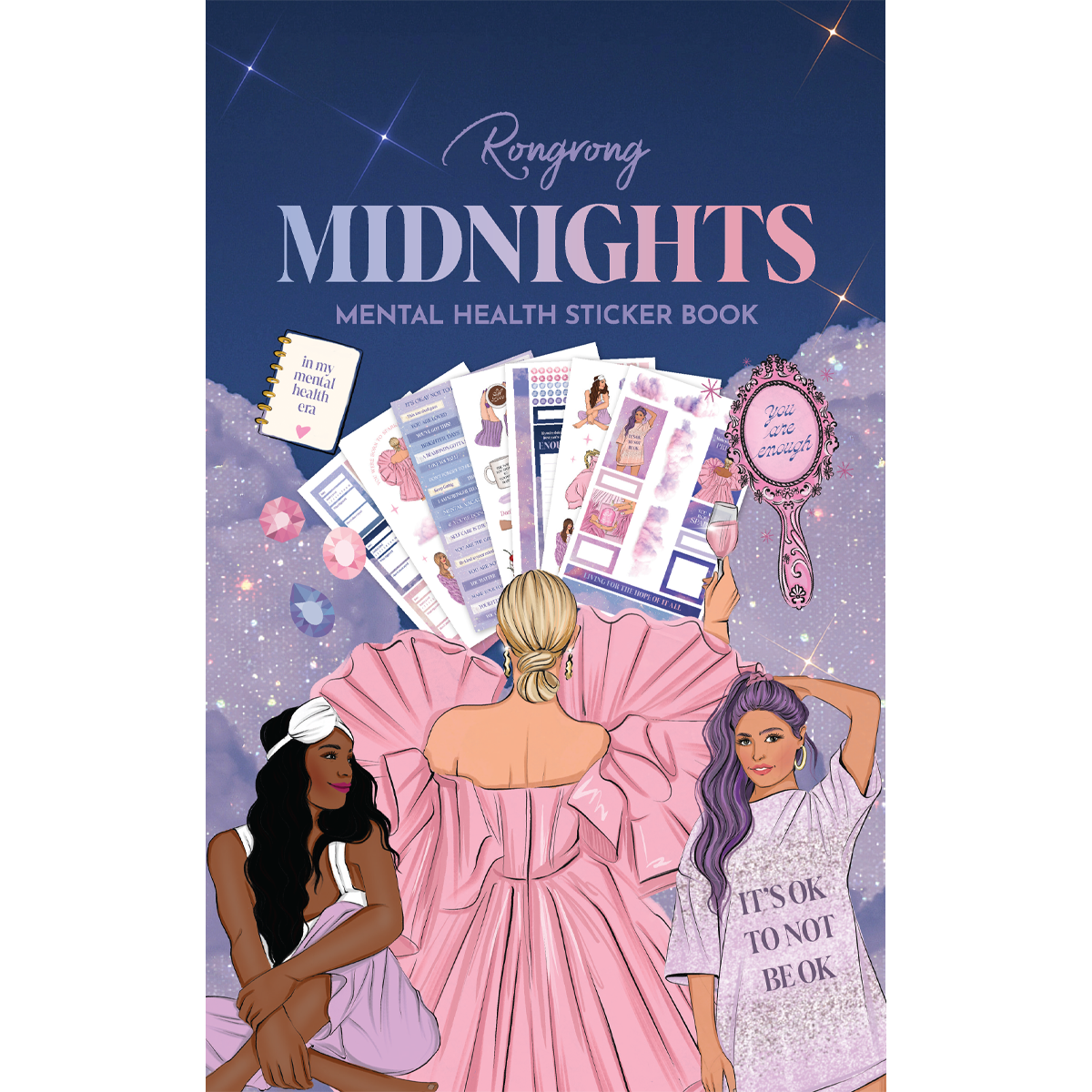 Midnights Mental Health Sticker Book (Set of 6)