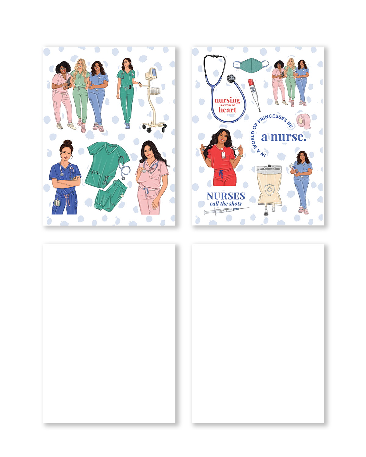Nurse Planner Sticker Pack (Set of 6)