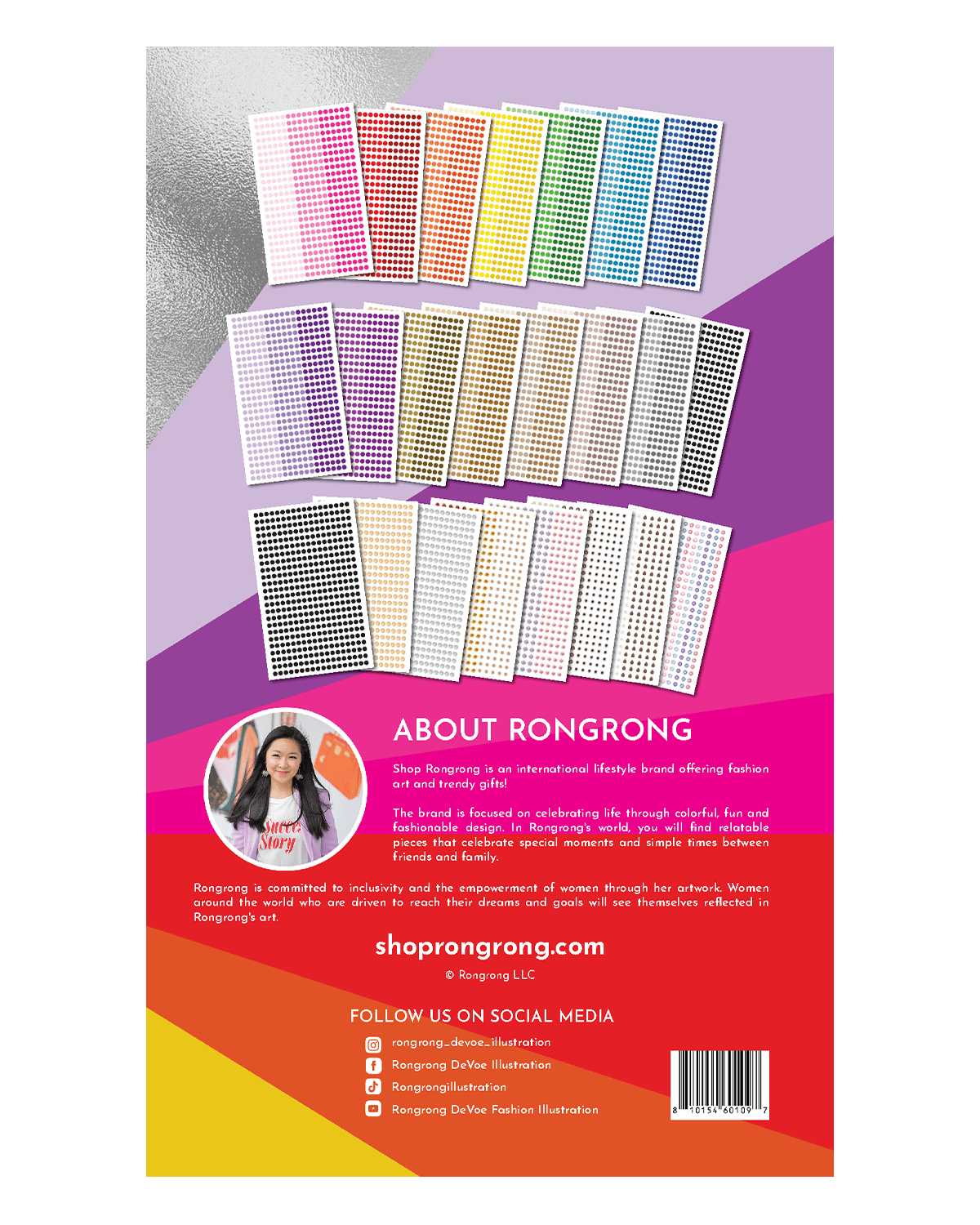 Rainbow Dots Sticker Book [EVERYDAY] (Set of 6)