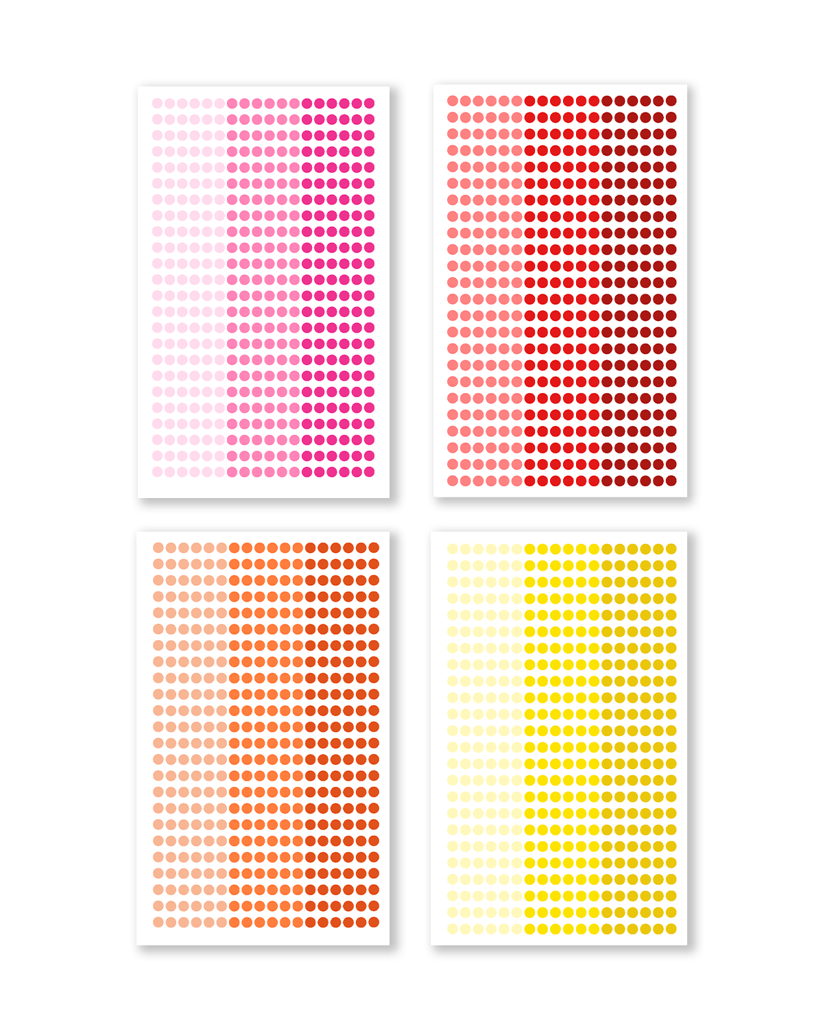 Rainbow Dots Sticker Book [EVERYDAY] (Set of 6)