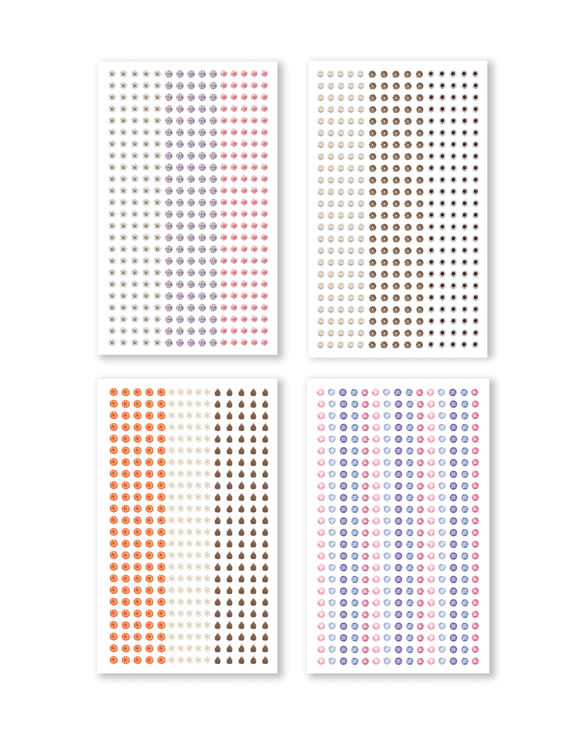 Rainbow Dots Sticker Book [EVERYDAY] (Set of 6)