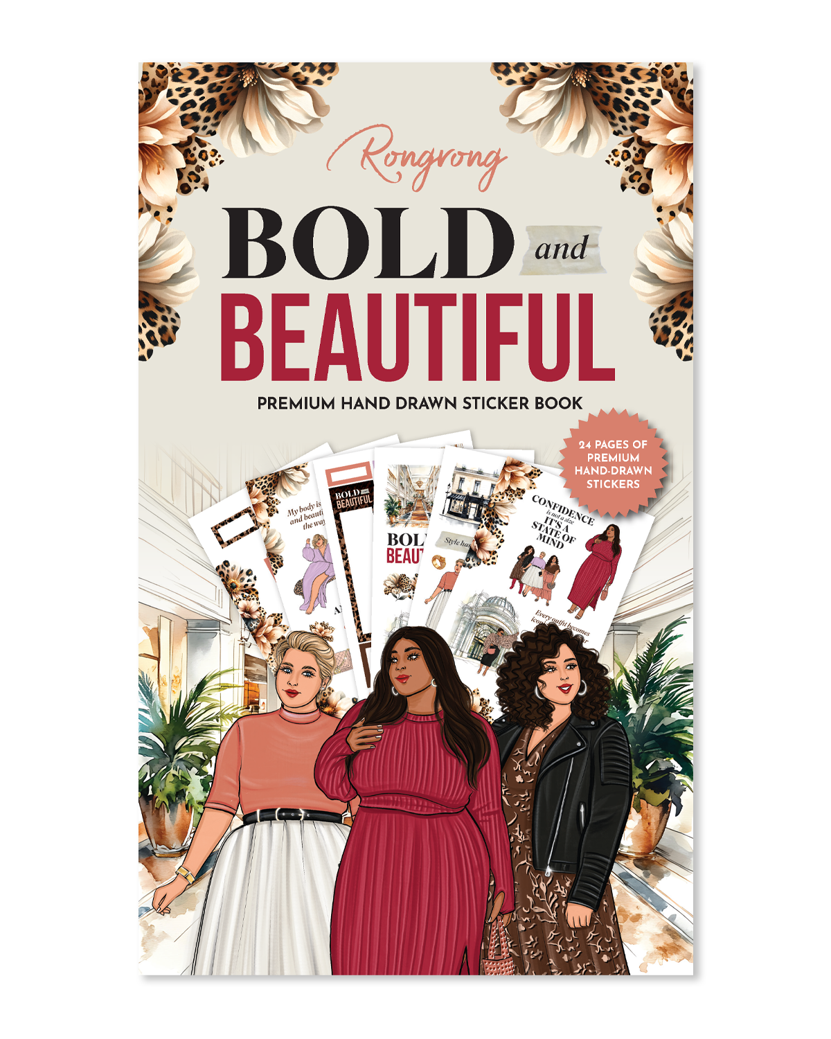 Bold and Beautiful Sticker Book (Set of 6)