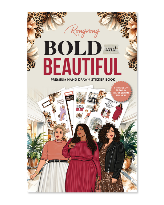 Bold and Beautiful Sticker Book (Set of 6)