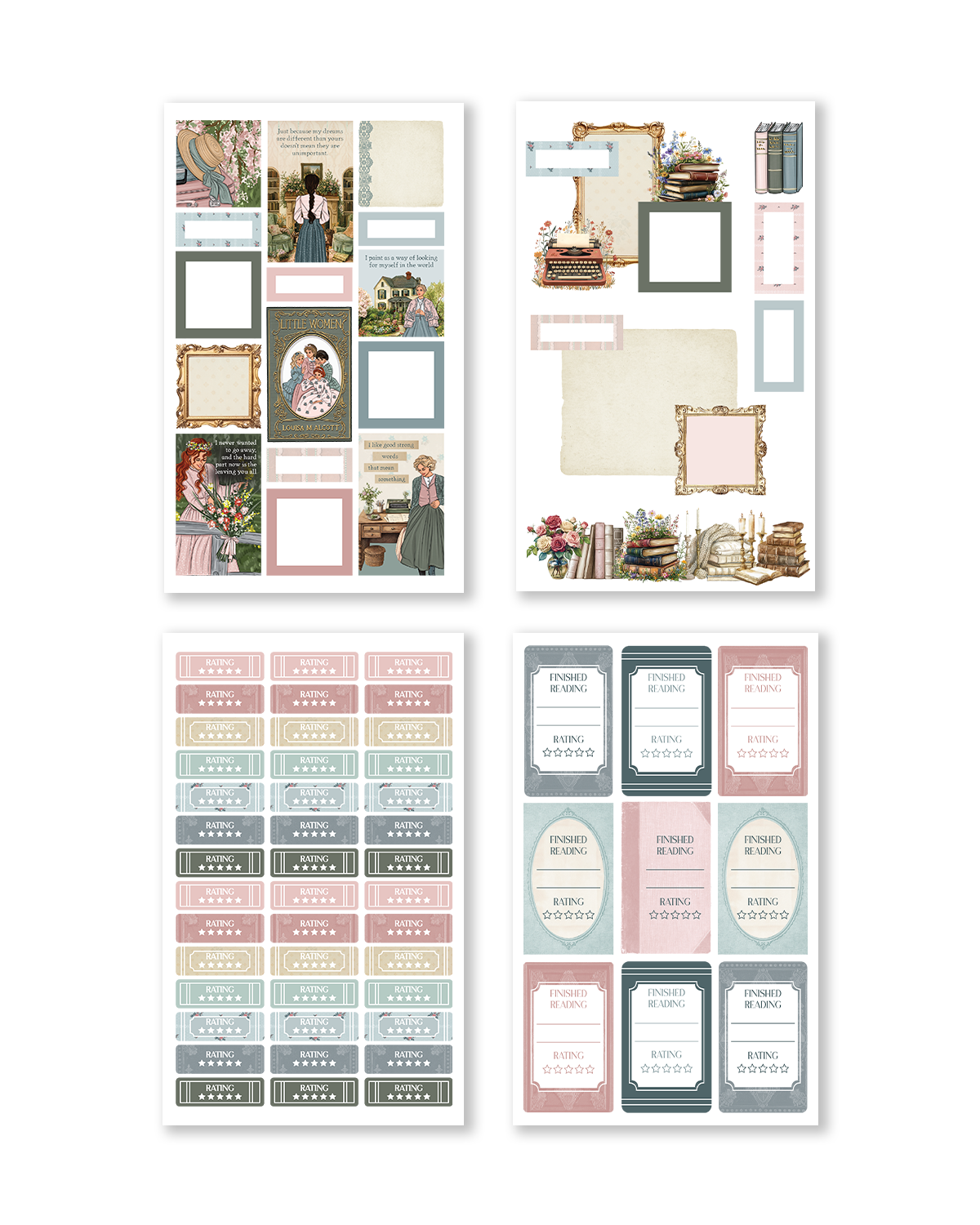 Bookworm Vol. 5 Sticker Book (Set of 6)