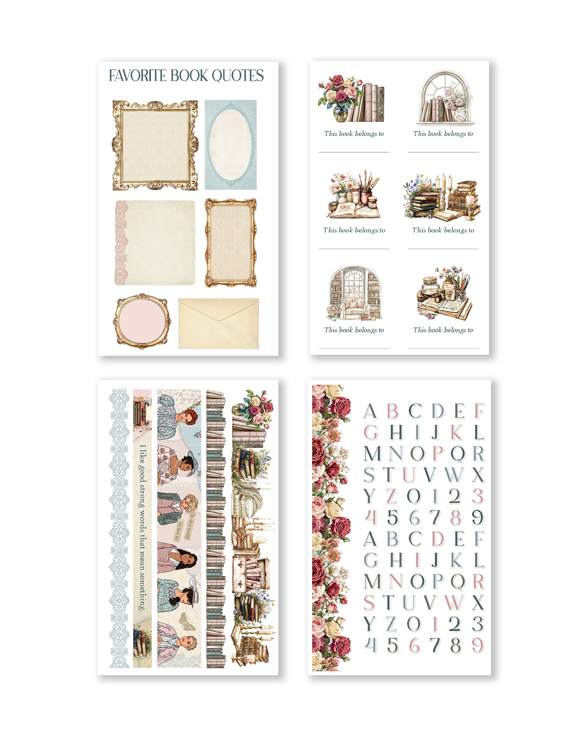 Bookworm Vol. 5 Sticker Book (Set of 6)