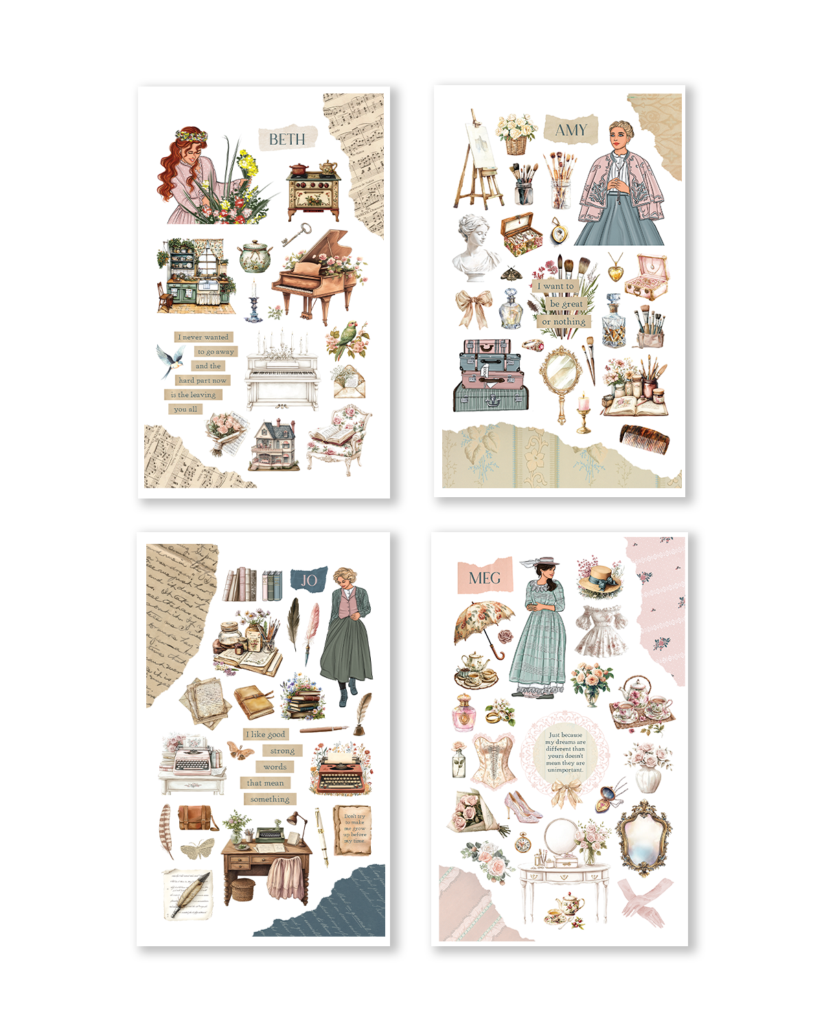 Bookworm Vol. 5 Sticker Book (Set of 6)