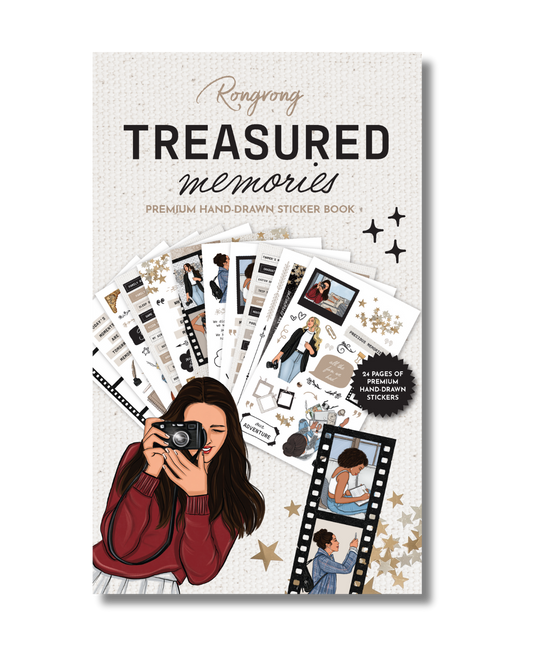 Treasured Memories Sticker Book (Set of 6)