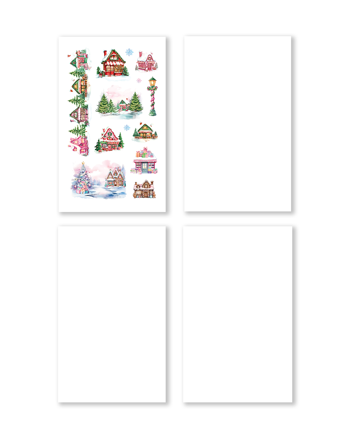 Santa's Workshop Planner Sticker Book (Set of 6)