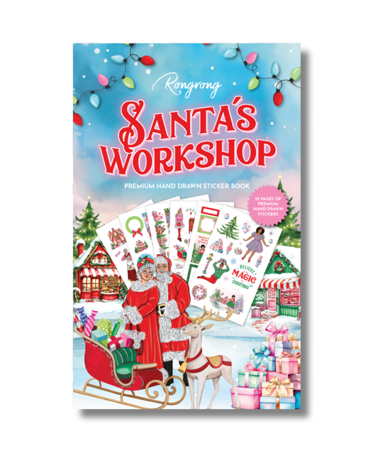 Santa's Workshop Planner Sticker Book (Set of 6)