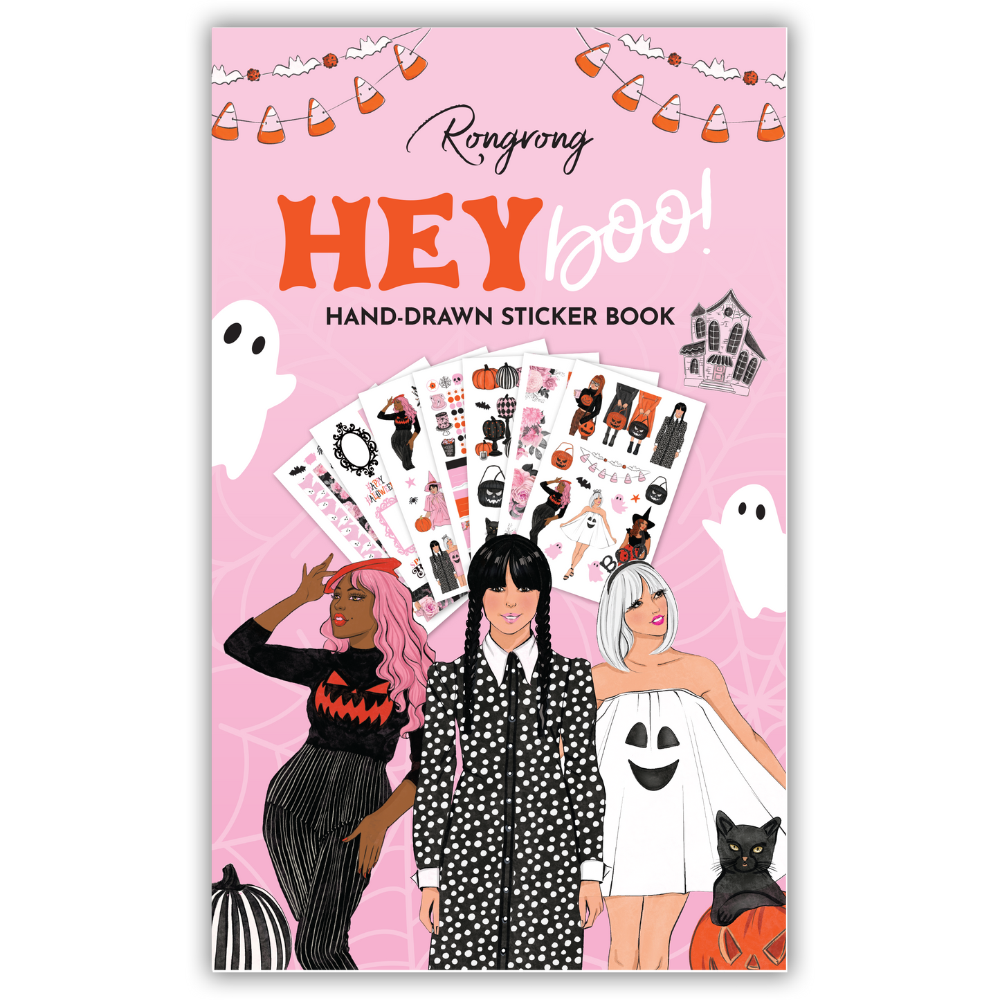 Hey Boo Sticker Book (Set of 6)
