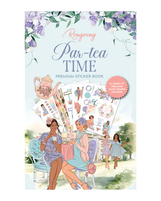 Par-Tea Time Sticker Book (Set of 6)