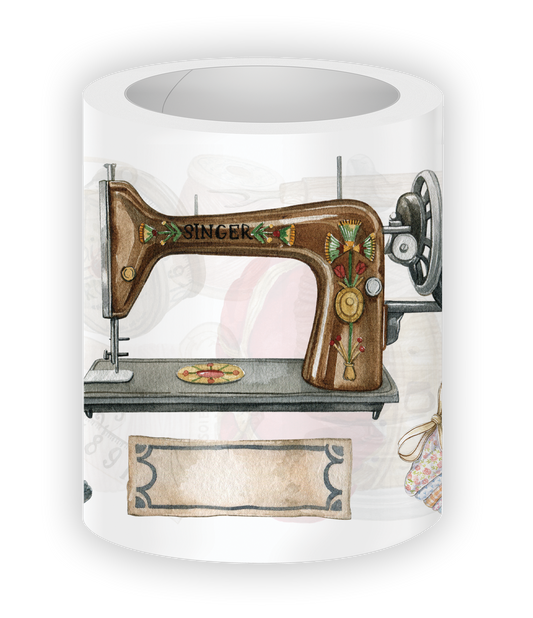 Vintage Sewing PET Tape [ December] (Set of 6)