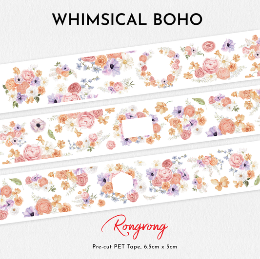Whimsical Boho PET Tape (Set of 6)
