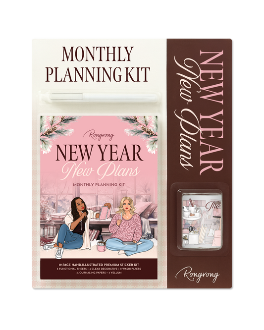 New Year New Plan Planning Kit (Set of 6)