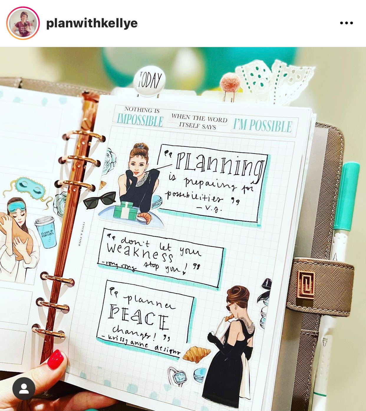 Breakfast at Tiffany's Sticker Pack (Silver Foil) (Set of 6)