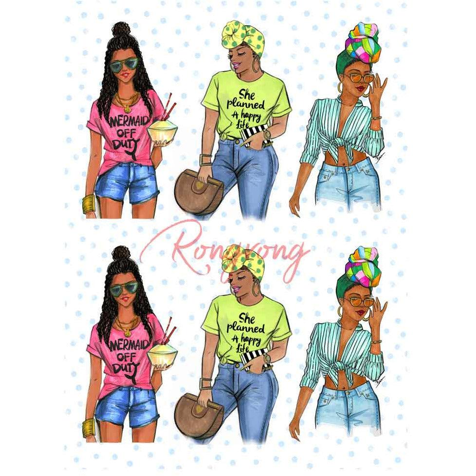 Black Girl Magic Planner Sticker Pack - Second Edition (Set of 6)