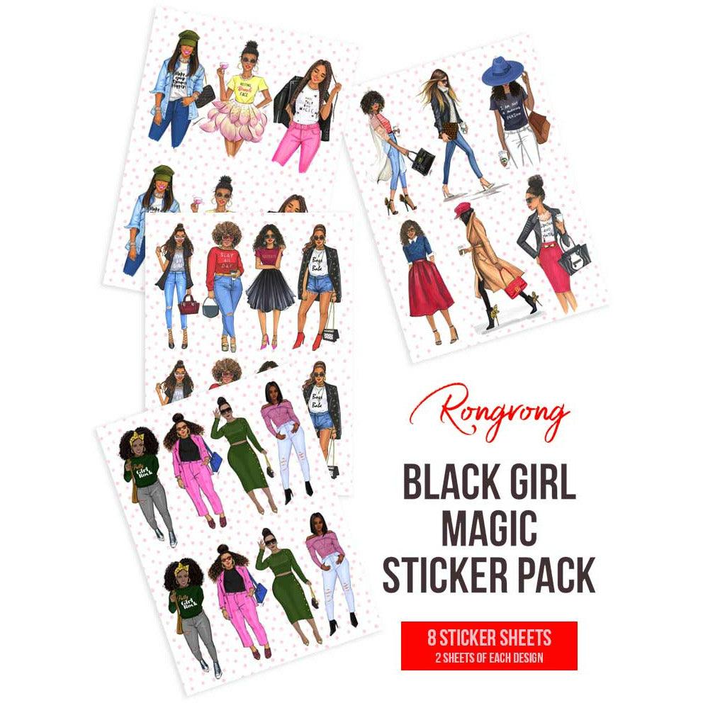 Black Girl Magic Planner Sticker Pack (Set of 6)