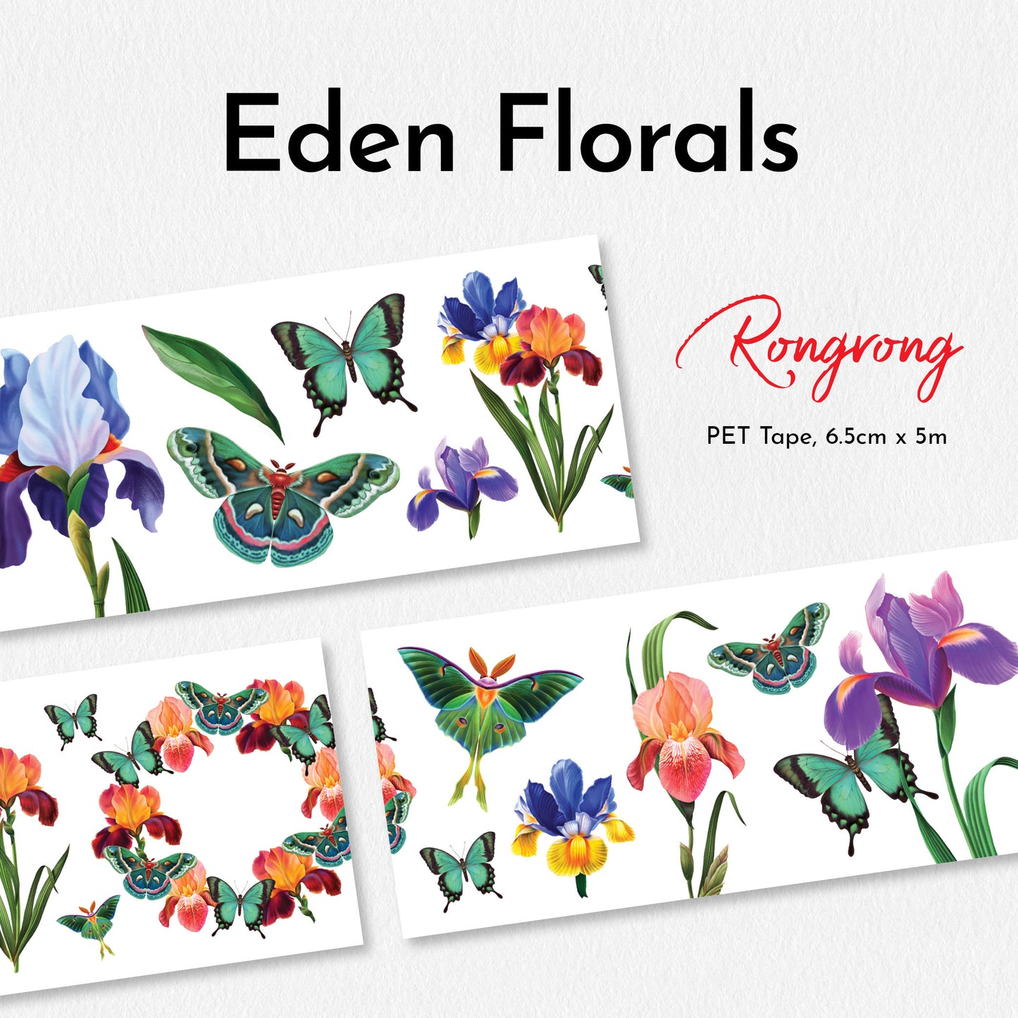 Eden Florals PET Tape (Set of 6)