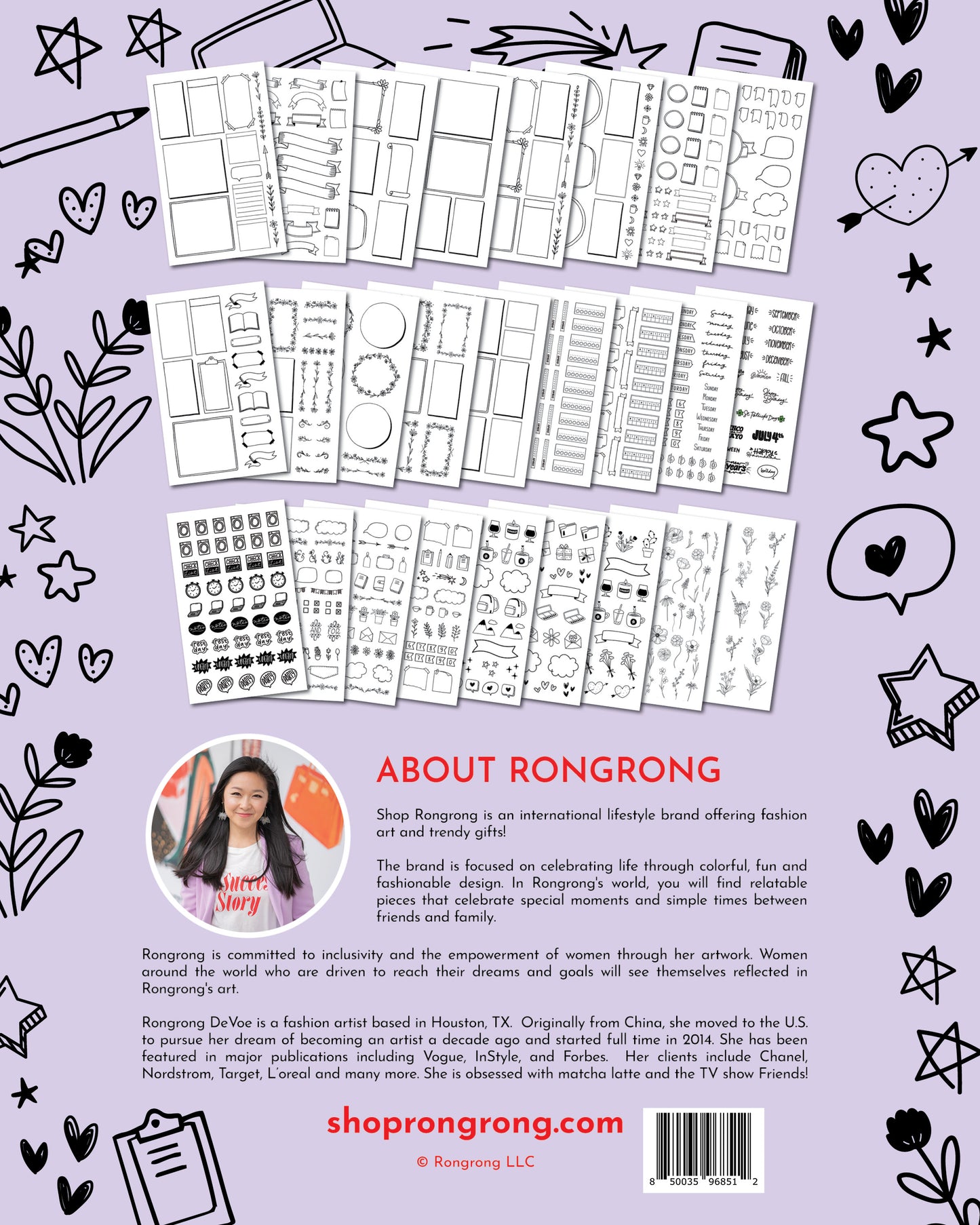 Bullet Journal Planner Sticker Book [EVERYDAY] (Set of 6)