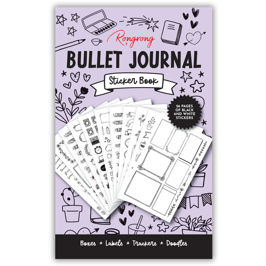 Bullet Journal Planner Sticker Book [EVERYDAY] (Set of 6)