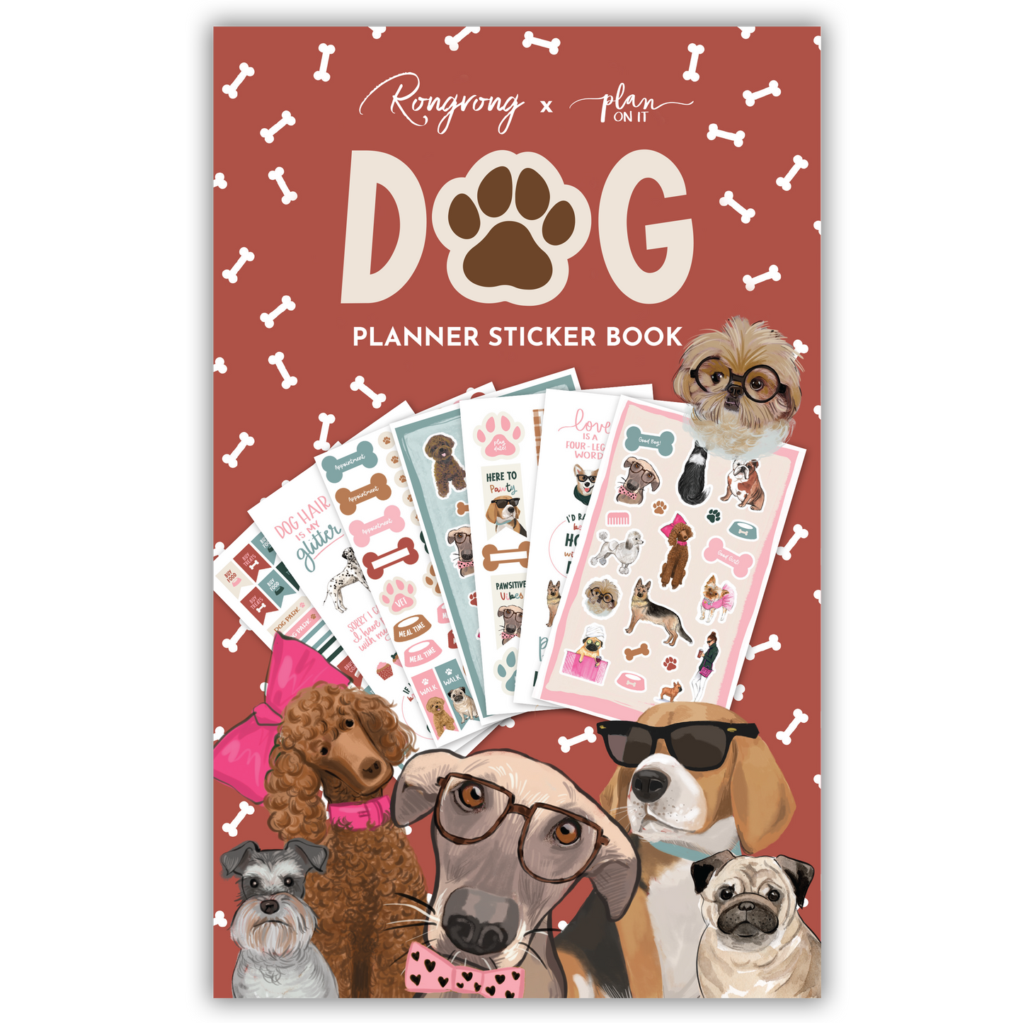 Dog Planner Sticker Book (Set of 6)