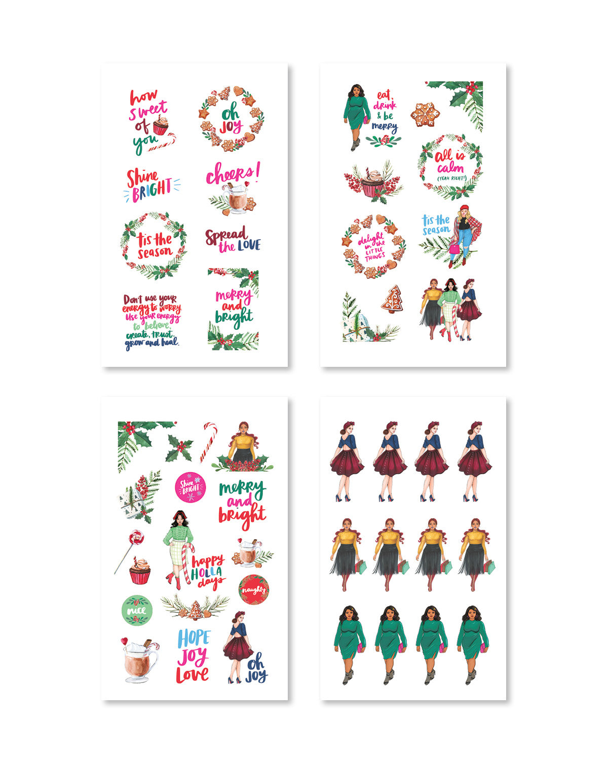 Grateful Heart Sticker Book - Special collab with Amy Tangerine (Set of 6)