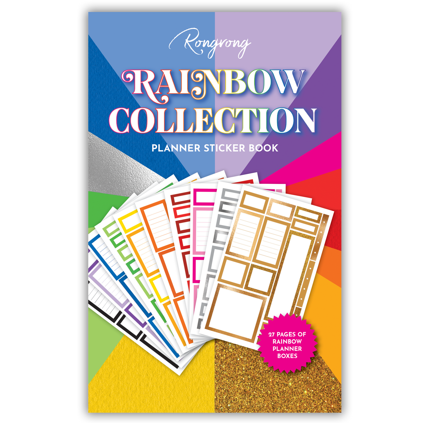 Rainbow Planner Sticker Book [EVERYDAY] (Set of 6)