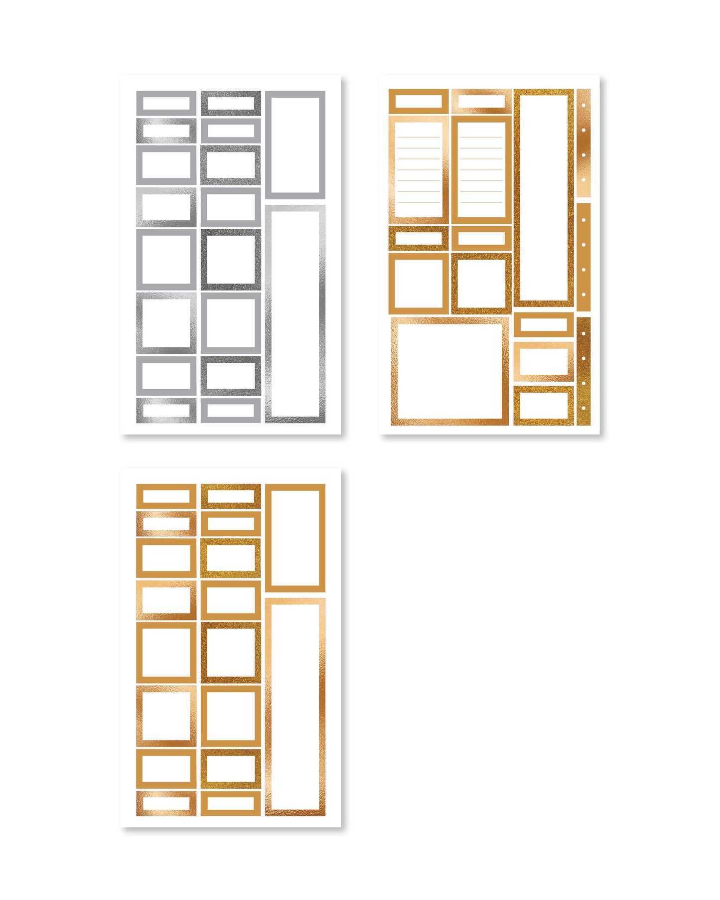 Rainbow Planner Sticker Book [EVERYDAY] (Set of 6)