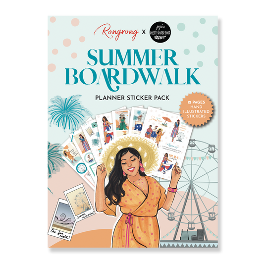 Summer Boardwalk Sticker Pack (Set of 6)