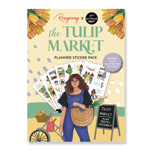 The Tulip Market Sticker Pack (Set of 6)