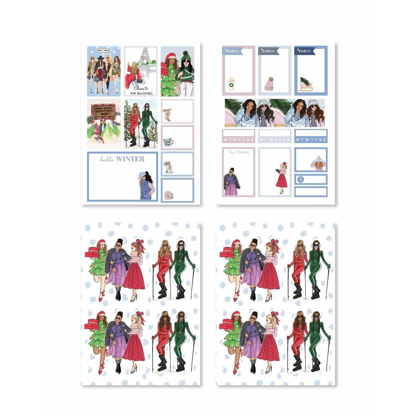 Winterland Sticker Pack (Set of 6)